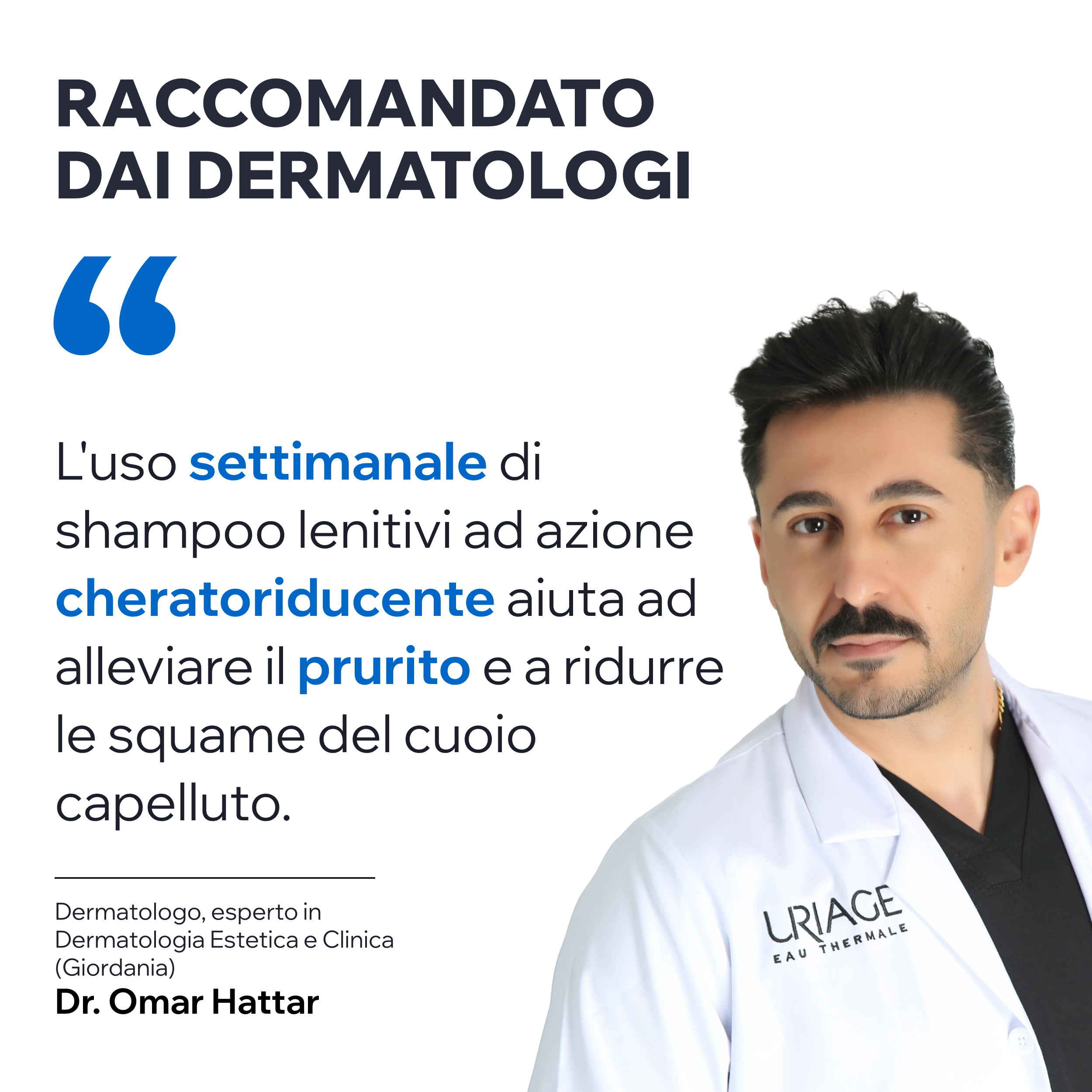 Uriage DS Hair - Shampoo Cheratoriduttore Per Forfora Severa, Secca E Grassa 150 ml