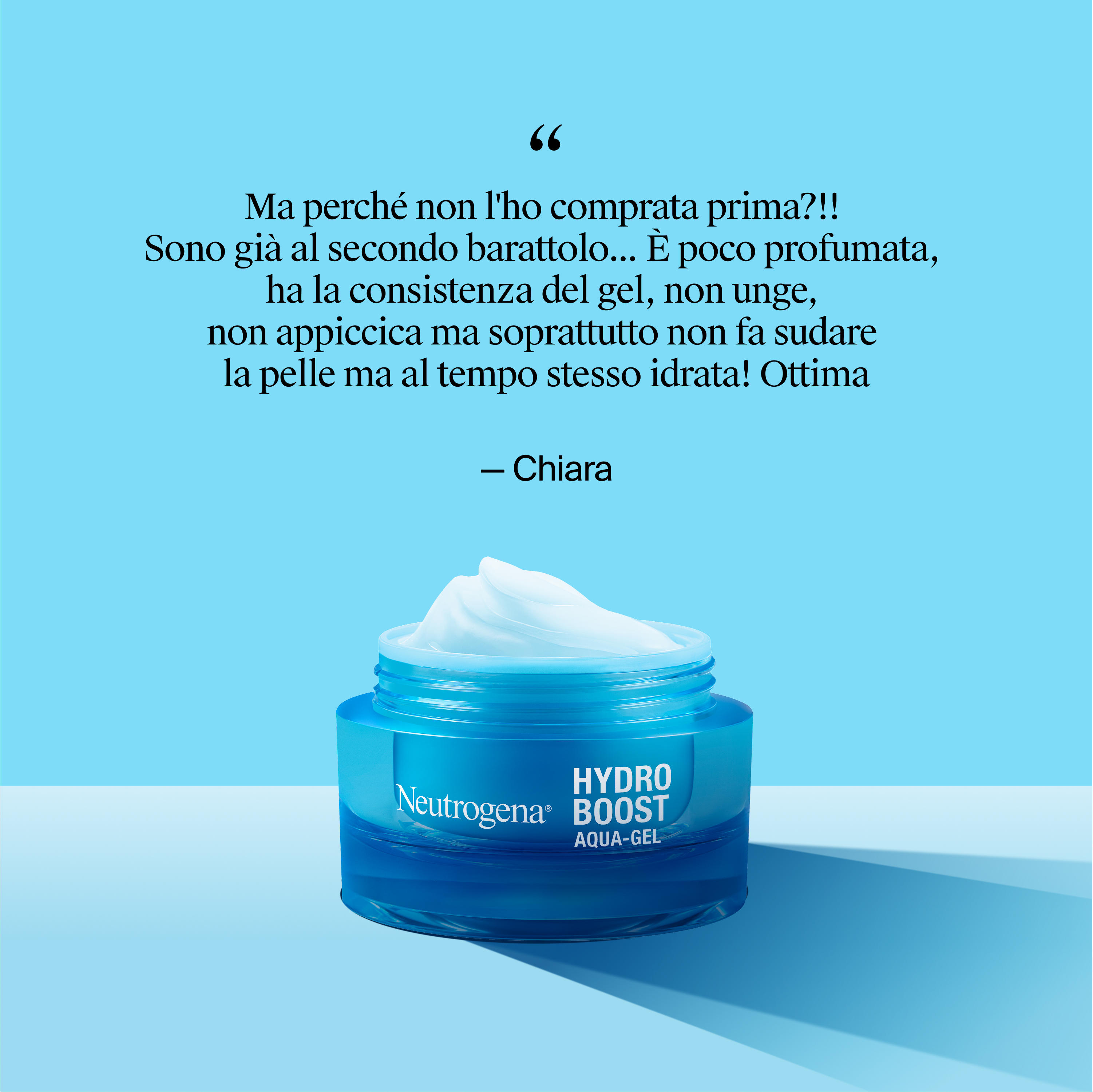 Neutrogena Hydro Boost Acqua Gel - Crema Idratante Viso Per Pelle Mista 50 ml