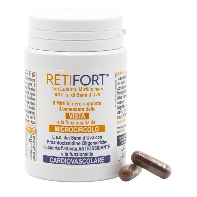 RETIFORT Integratore Alimentare Antiossidante 60 capsule