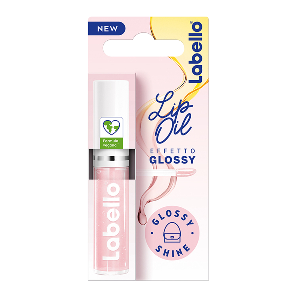 Labello Lip Oil Effetto Glossy – Glossy Shine 5.5 ml, Lucidalabbra colorato volumizzante e idratante Labello Lip Oil Effetto Glossy – Glossy Shine 5.5 ml, Lucidalabbra colorato volumizzante e idratante
