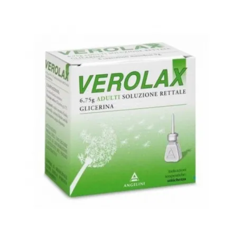 Verolax Adulti Soluzione Rettale - 6 microclismi da 6,75 g Verolax Adulti Soluzione Rettale - 6 microclismi da 6,75 g