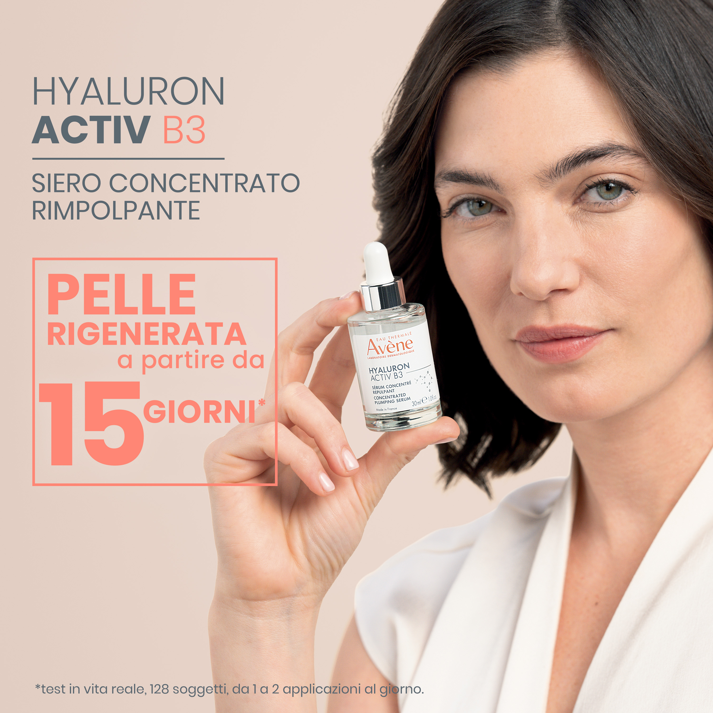 Eau Thermale Avène Hyaluron Activ B3 Siero Concentrato Rimpolpante anti-età, 30ml 