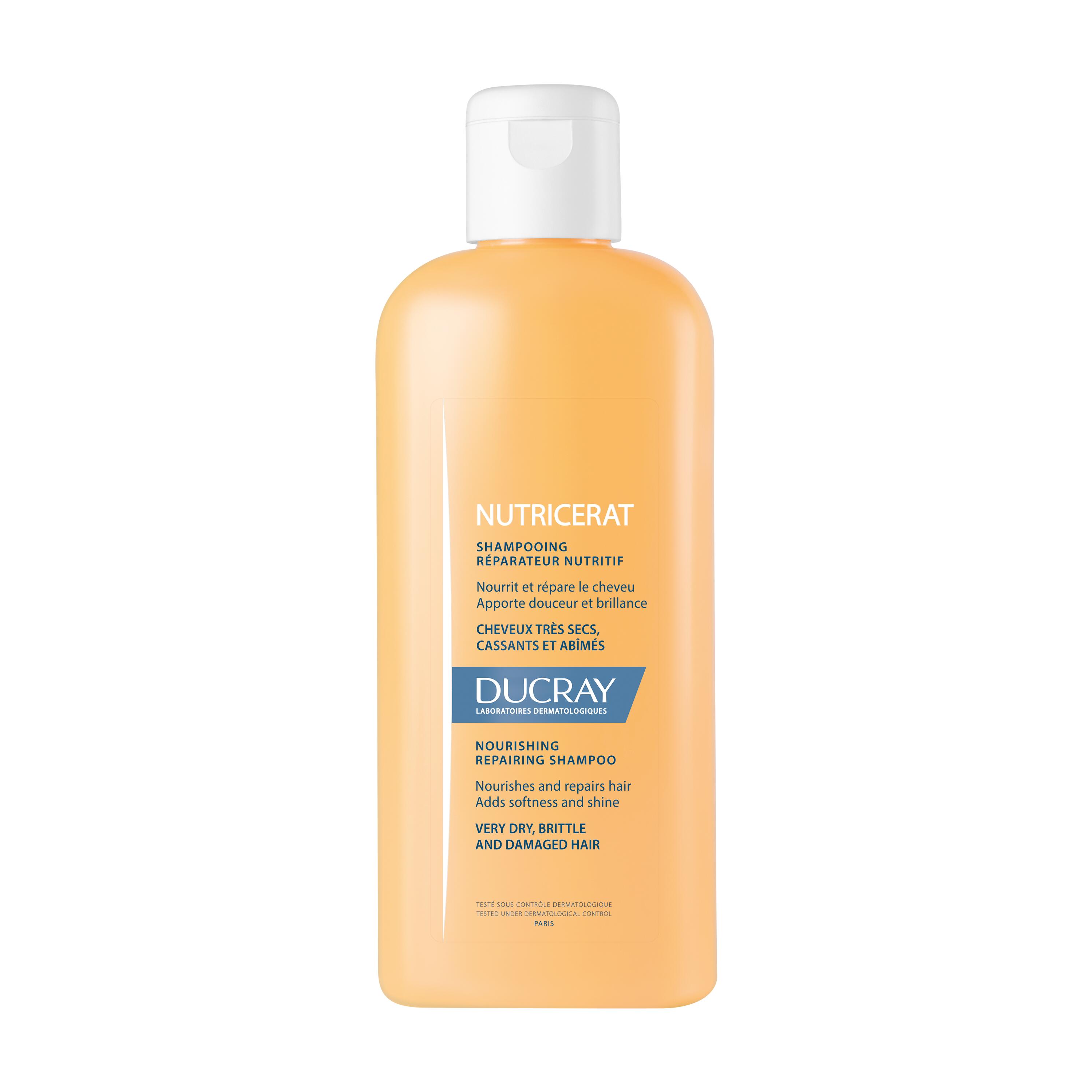 Ducray Nutricerat - Shampoo Ultra Nutritivo Per Capelli Secchi, Fragili E Rovinati 200 ml