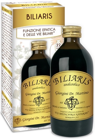 Dr. Giorgini Biliaris Liquido Analcolico Integratore Vie Biliari 200 ml