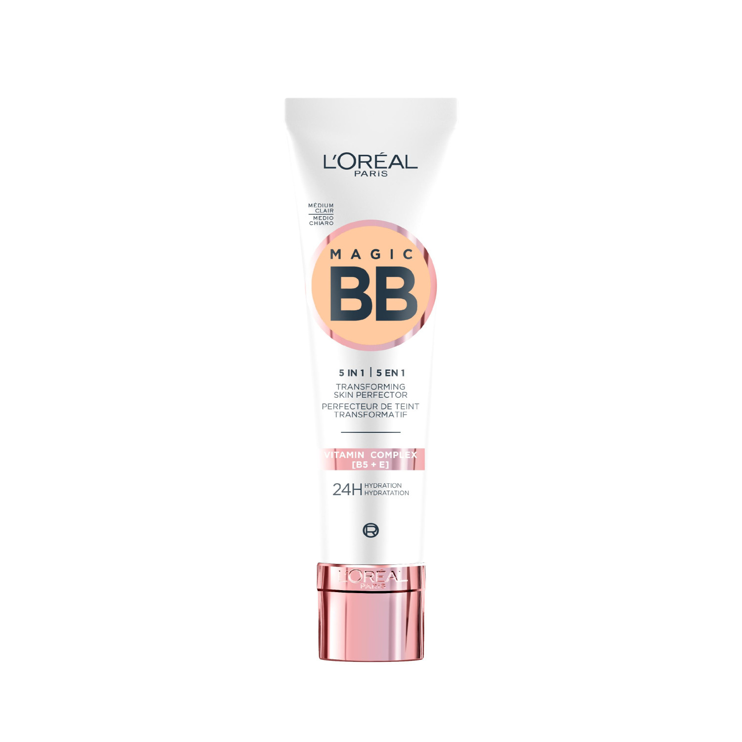 L'Oréal Paris MakeUp BB Cream C'est Magique, Crema Colorata Idratante e Uniformante, 03 Medium Light, 30 ml