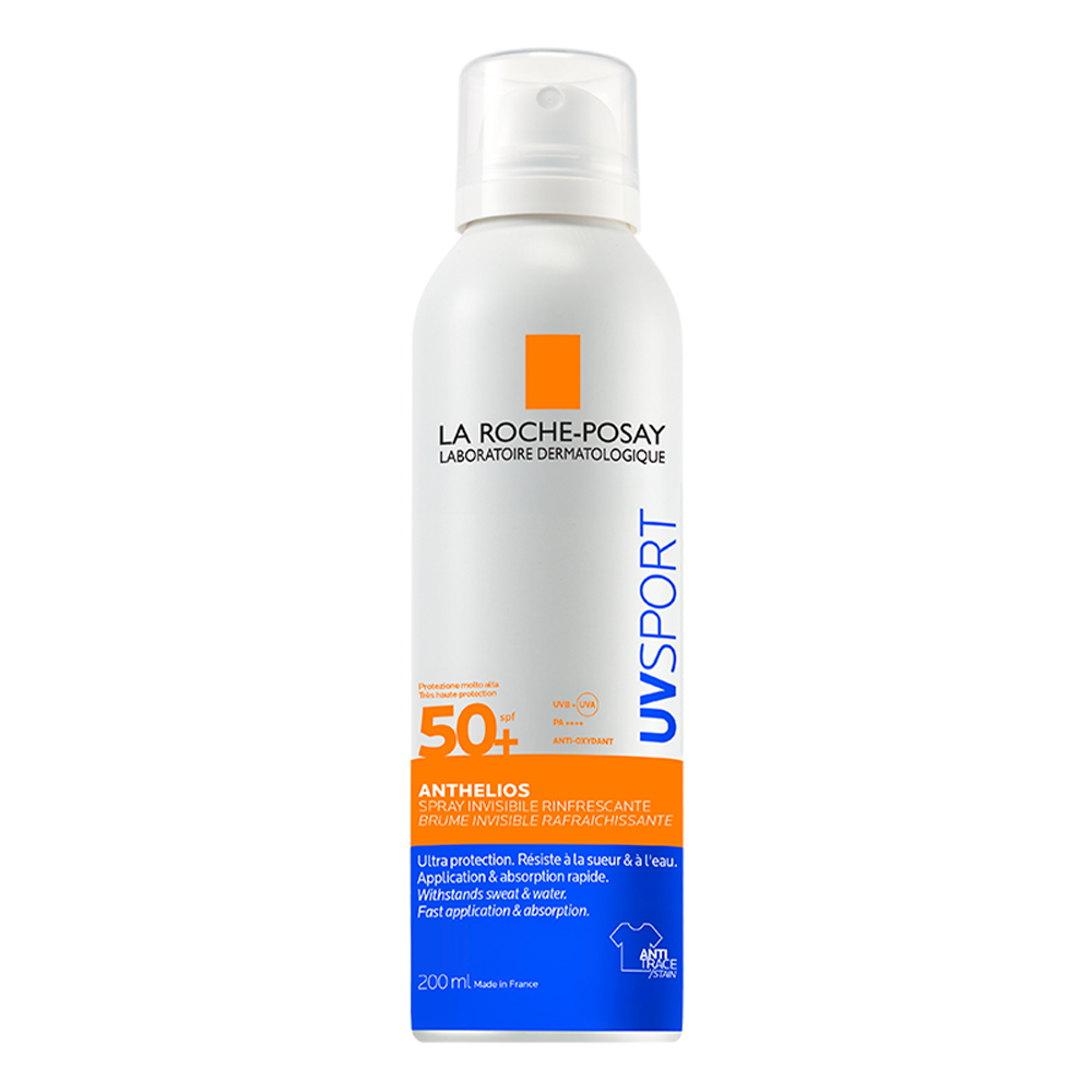 La Roche Posay - Anthelios Uvsport Spray Invisibile Rinfrescante SPF50+ Viso E Corpo 200 ml
