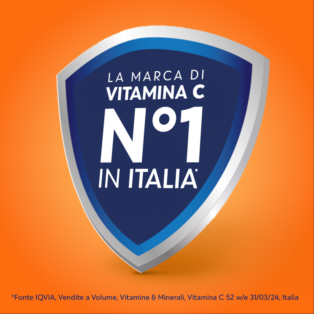 Cebion Effervescente Arancia - Integratore di Vitamina C - 10 Compresse