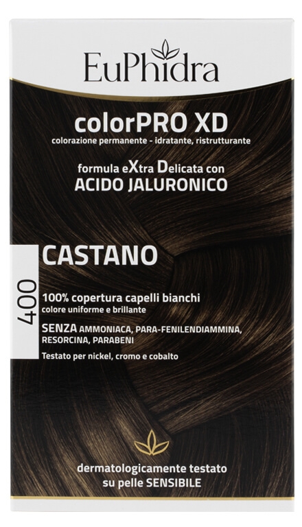 Euphidra ColorPRO XD 400 Castano Tintura Capelli Extra Delicata Euphidra ColorPRO XD 400 Castano Tintura Capelli Extra Delicata