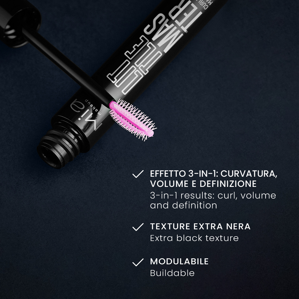 Mia Makeup - Little Master - Mascara Volumizzante E Incurvante