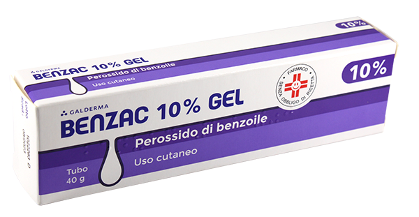 BENZAC*GEL 40G 10% GMM