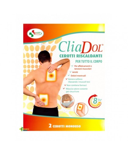 Cliadol Cerotto Riscaldante Schiena 2 Pezzi