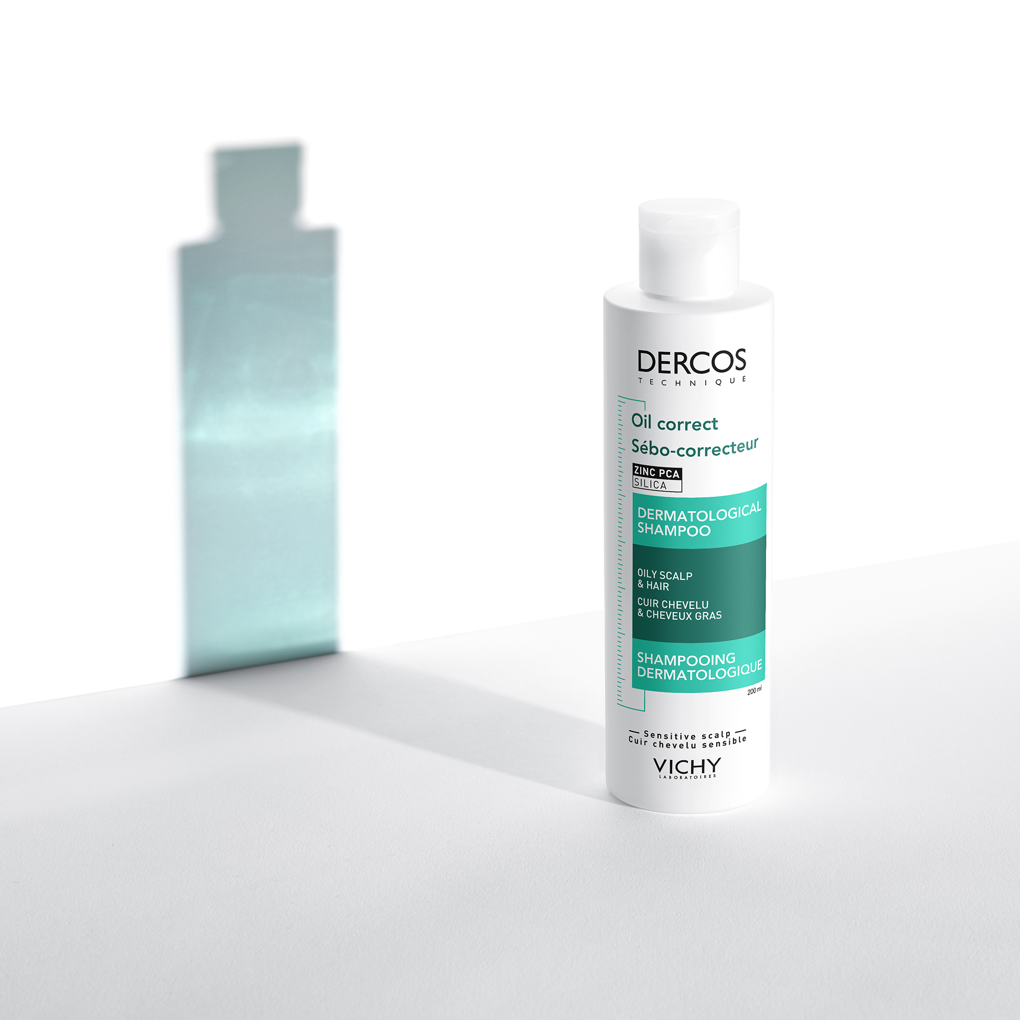 Vichy Dercos Shampoo Sebo Regolatore trattante Capelli grassi 200 ml 