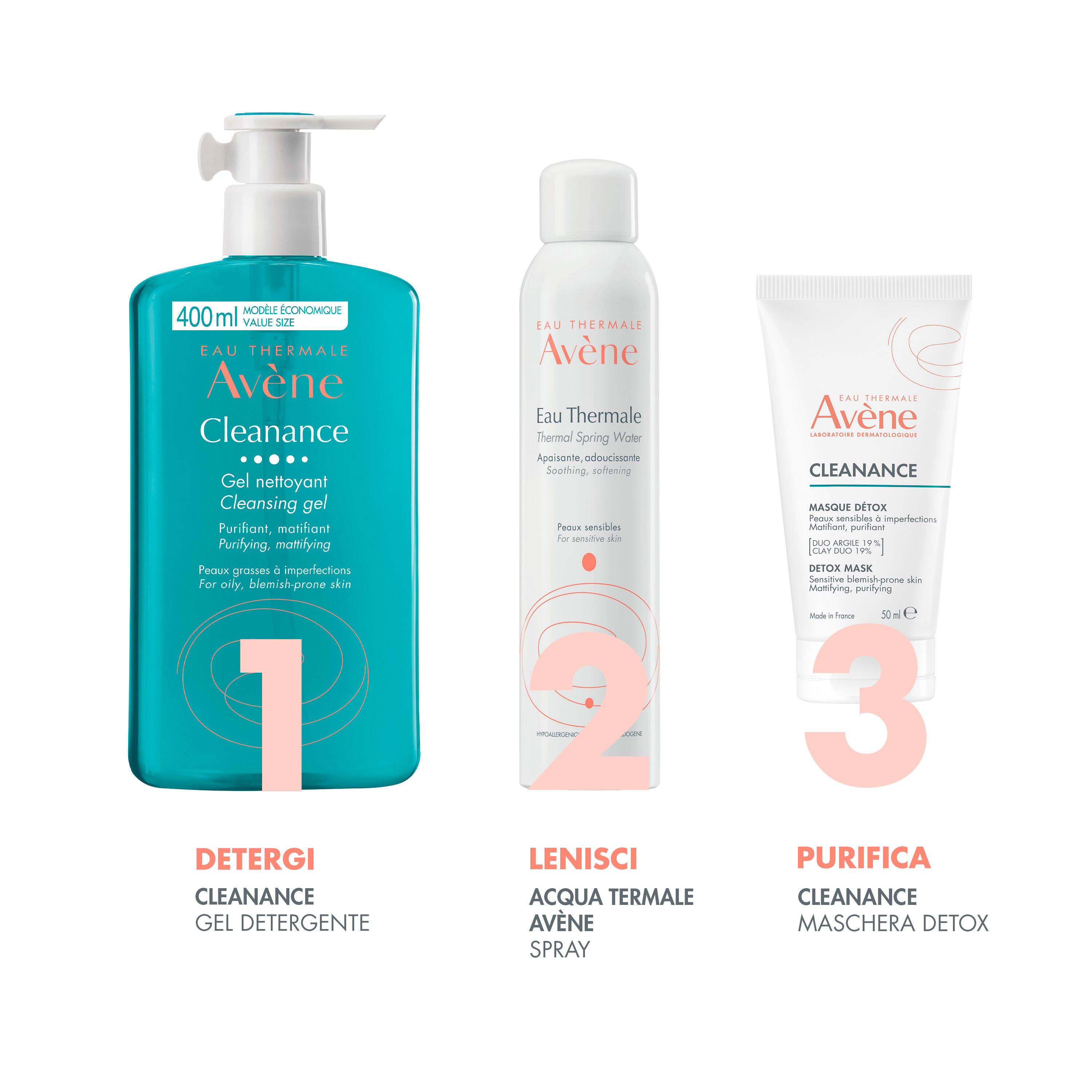 Eau Thermale Avène CLEANANCE Maschera Detox 50 ml