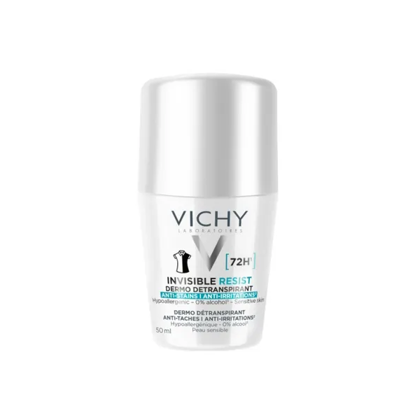 Vichy Invisible Resist Deodorante Efficacia 72h Roll-On 50 Ml 