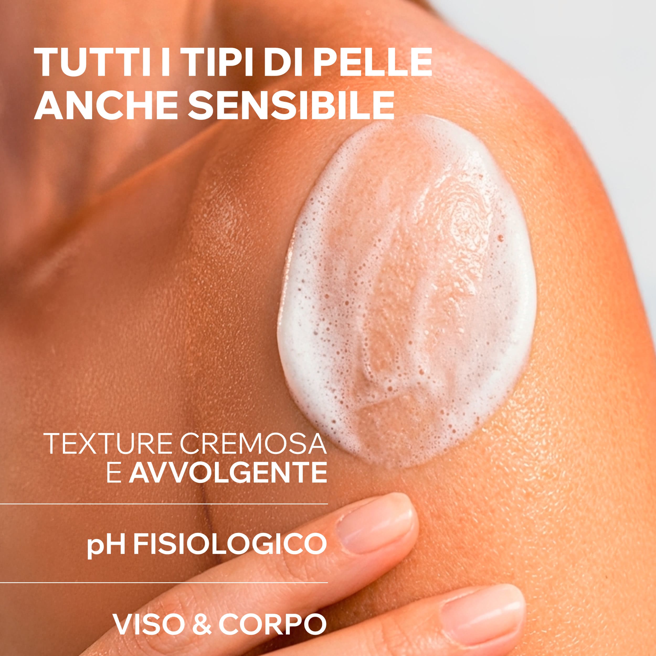 ​​Uriage Derm-Phy Crema Lavante Dermatologica Viso E Corpo Per Pelle Sensibile 1 Litro