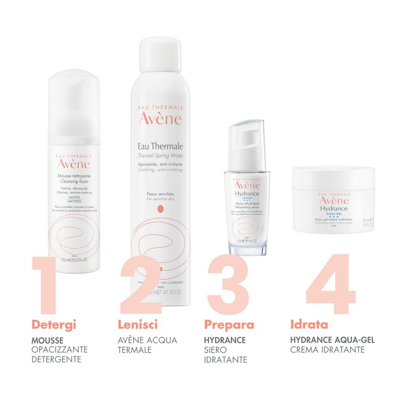 AVENE EAU THERMALE ETA HYDRANCE AQUA GEL CREMA IDRATANTE 50ML 