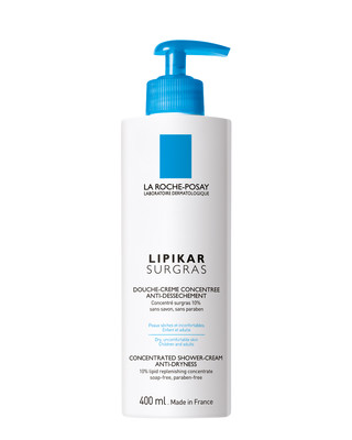 La Roche Posay Lipikar Surgras Doccia-Crema Concentrata Pelle Secca 400 ml
