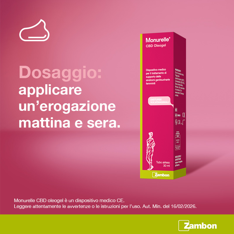 Monurelle CBD Oleogel 30 ml - Trattamento Per Le Sindromi Genitourinarie Femminili