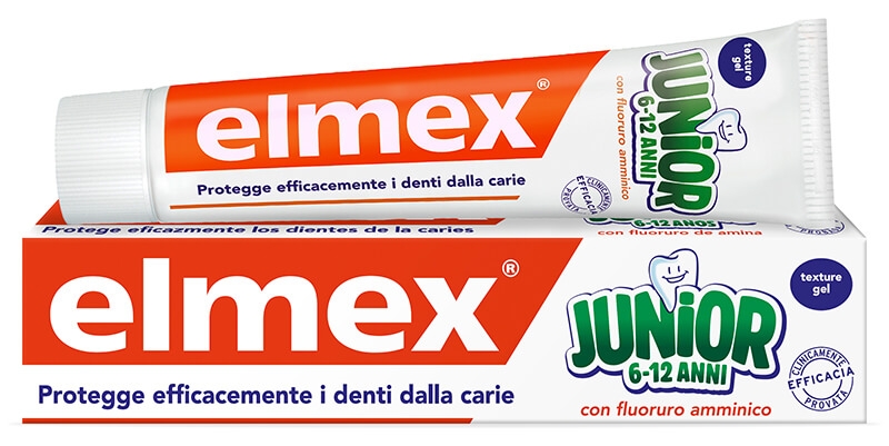 Elmex Junior 6-12 anni Dentifricio Bambini 75 ml