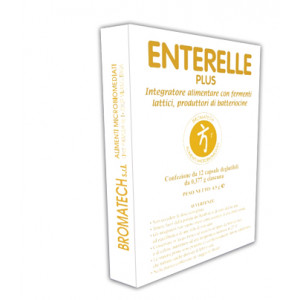 Enterelle Plus - Integratore di Fermenti Lattici - 24 Capsule