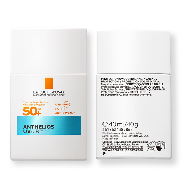 LA ROCHE POSAY ANTHELIOS FLUIDO LEGGERO UVAIR SPF50+ 40 ML LA ROCHE POSAY ANTHELIOS FLUIDO LEGGERO UVAIR SPF50+ 40 ML