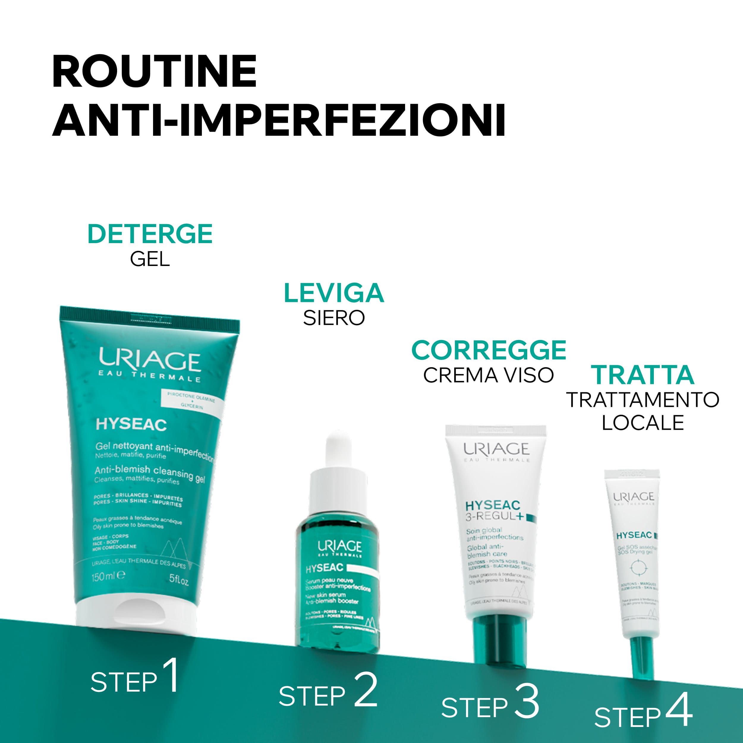 Uriage - Hyséac - Gel SOS Purificante Anti-Imperfezioni Viso 15 ml