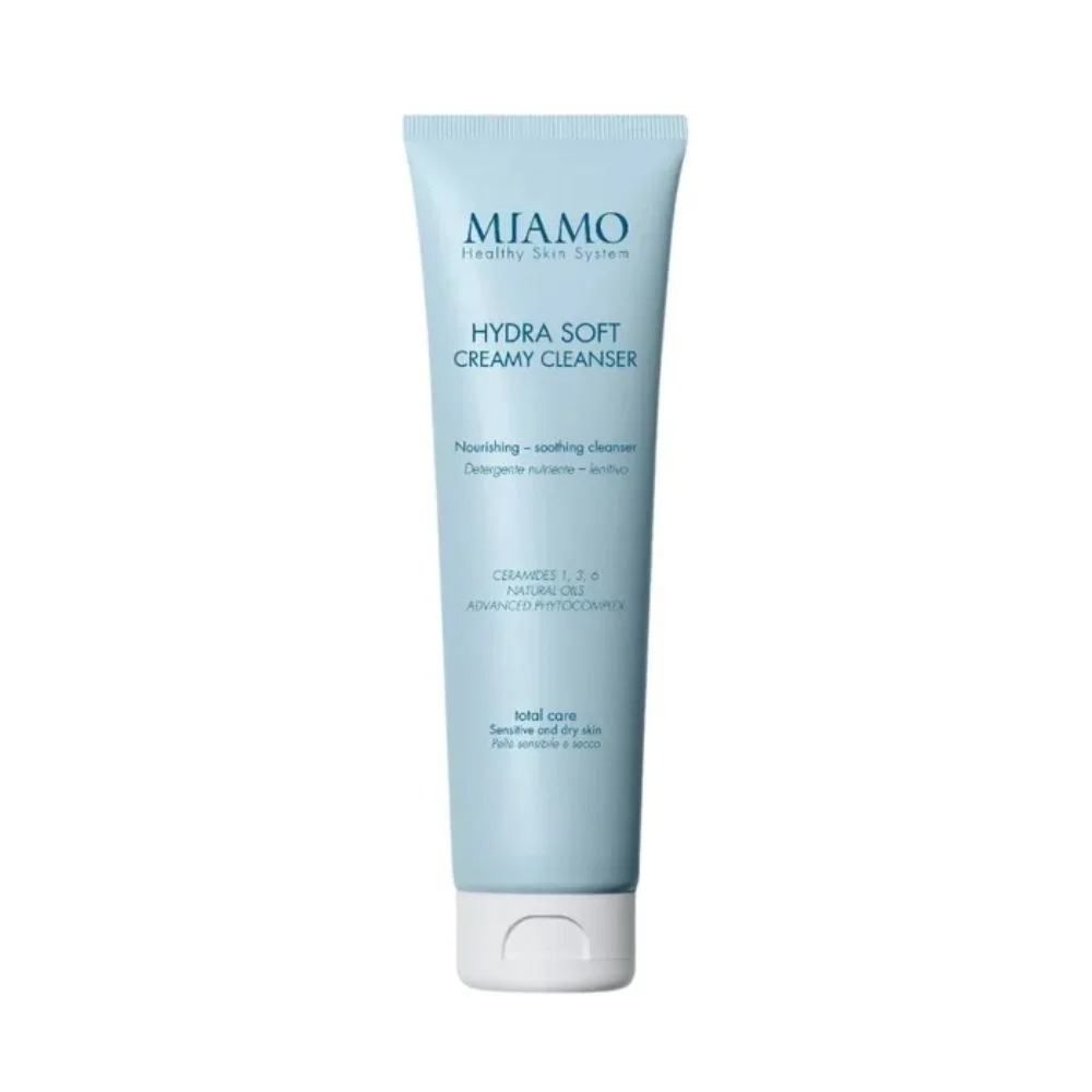 Miamo Hydra Soft Creamy Cleanser Total Care Crema Detergente Viso, 50ml