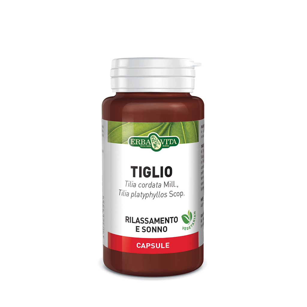 Erba Vita Tiglio Integratore Sonno 60 Capsule 450 mg Erba Vita Tiglio Integratore Sonno 60 Capsule 450 mg