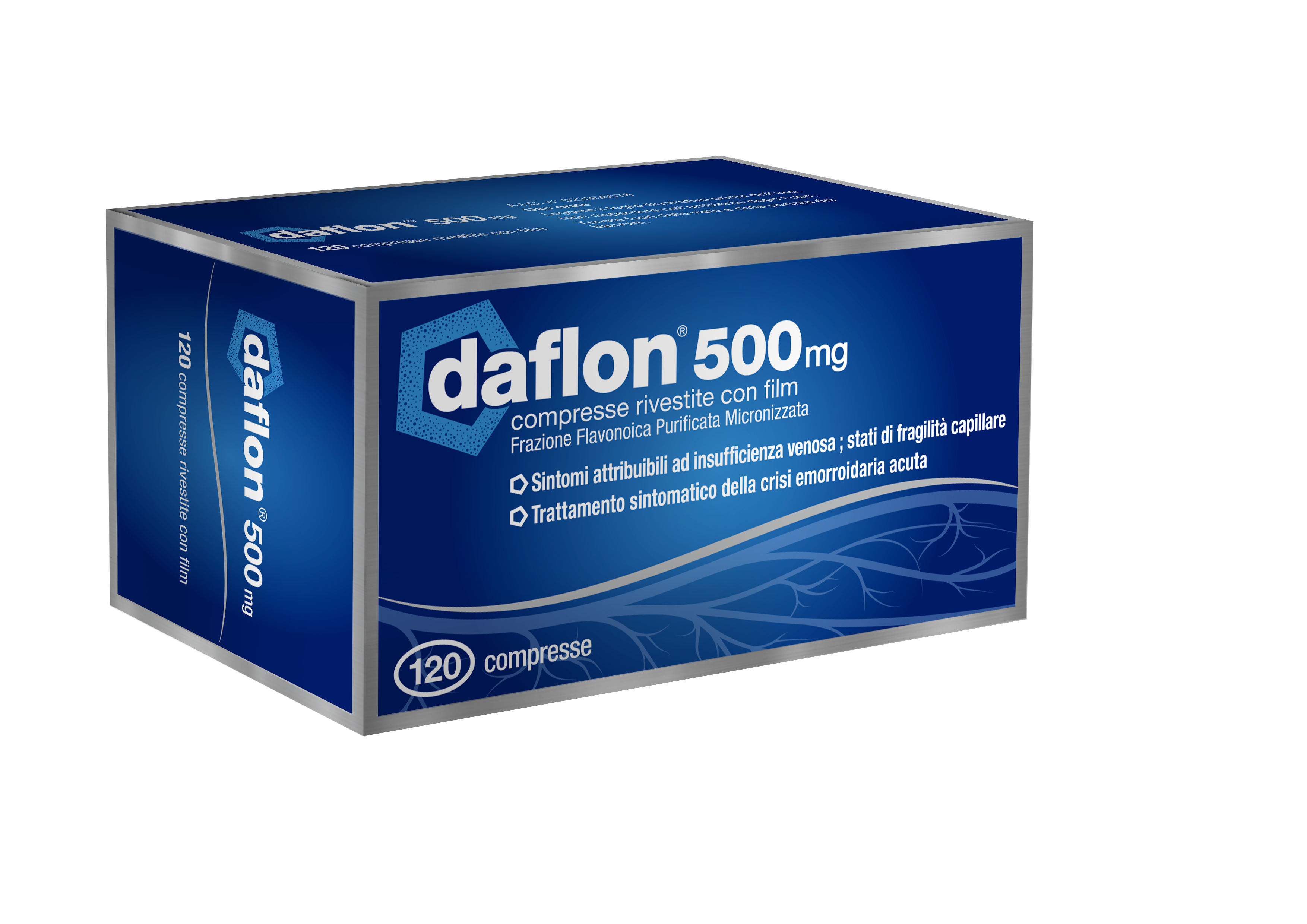 Daflon - 120 compresse rivestite - 500mg