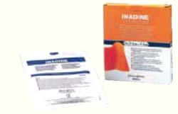 Inadine Medicazione Antisettica Non Aderente 9,5x9,5 cm 10 Pezzi