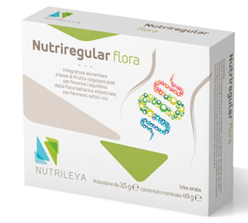 Nutriregular Flora integratore alimentare di fermenti lattici 14 bustine