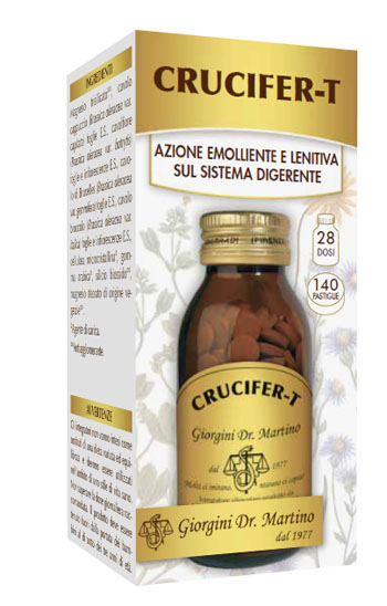 Dr. Giorgini Crucifer T Integratore Digestivo 140 Pastiglie Dr. Giorgini Crucifer T Integratore Digestivo 140 Pastiglie