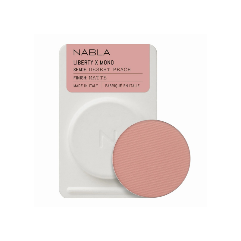 Nabla Liberty X Mono Finish Matte - Ombretto Mono Shade Desert Peach