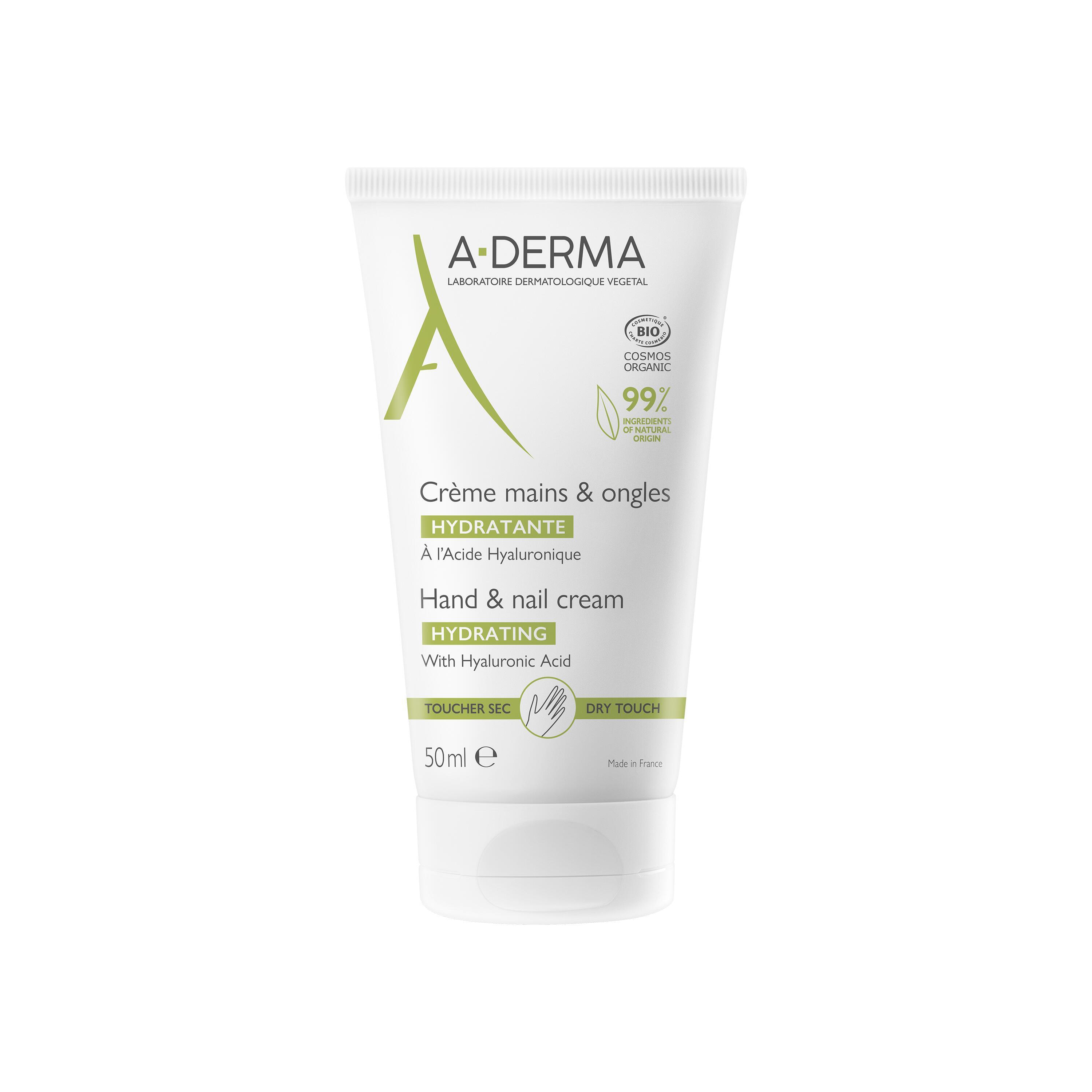 A-Derma Les Indispensables - Crema Idratante Mani E Unghie 50 ml