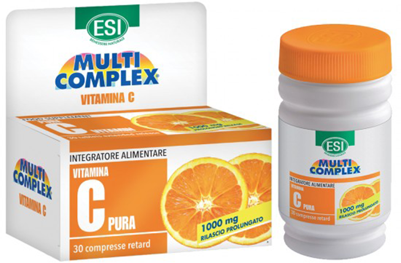 Vitamina C Pura 1000 mg Retard - 30 Compresse Vitamina C Pura 1000 mg Retard - 30 Compresse