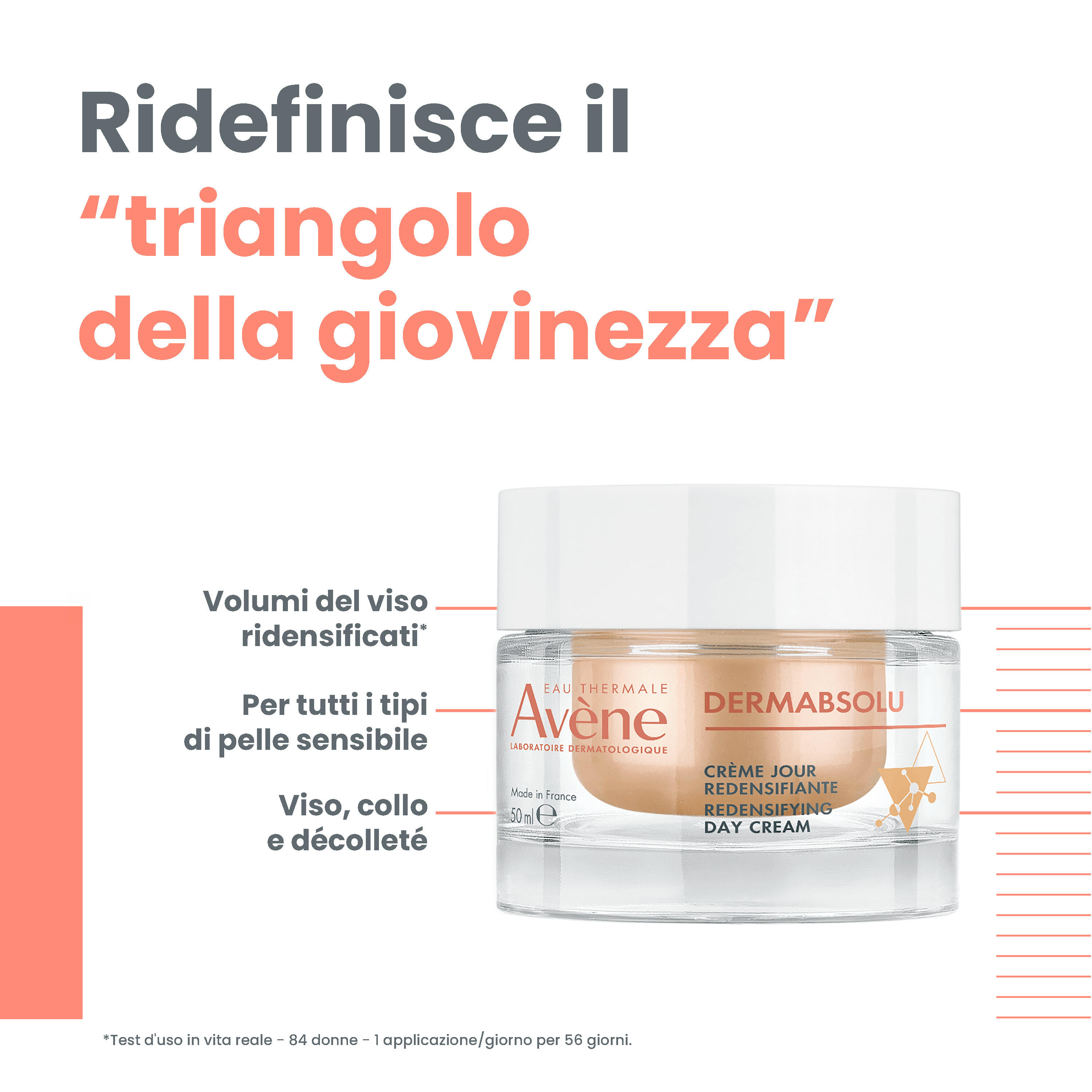 Eau Thermale Avène DERMABSOLU Crema Giorno Ridensificante - ANTI-ETA' 50 ml Eau Thermale Avène DERMABSOLU Crema Giorno Ridensificante - ANTI-ETA' 50 ml