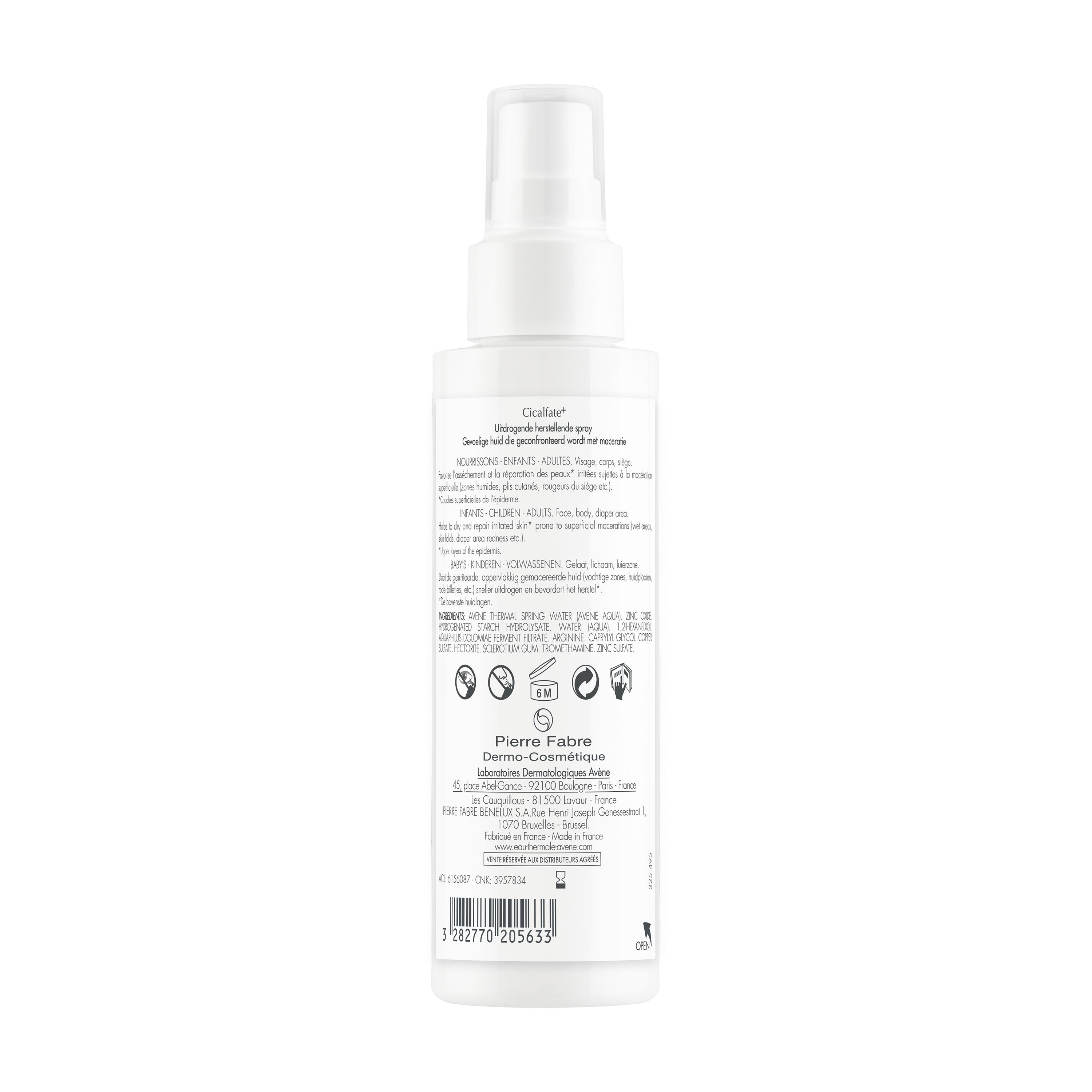 Avène Cicalfate+ - Spray Adsorbente Ristrutturante Per Pelle Fragilizzata 100 ml