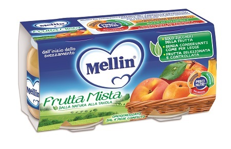 Mellin Omogeneizzato Di Frutta Mista 2 x 100 g Mellin Omogeneizzato Di Frutta Mista 2 x 100 g