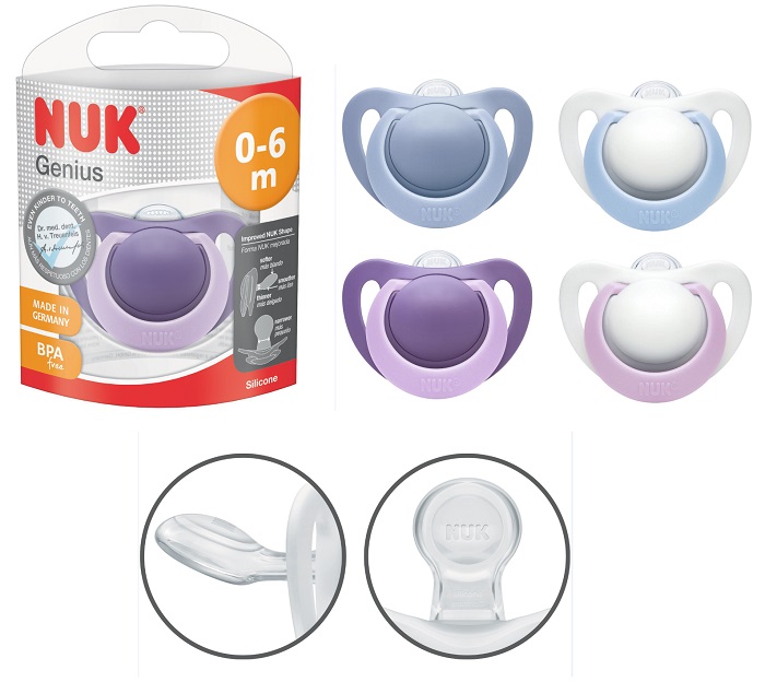 NUK Succh.Sil.Genius*0-6m