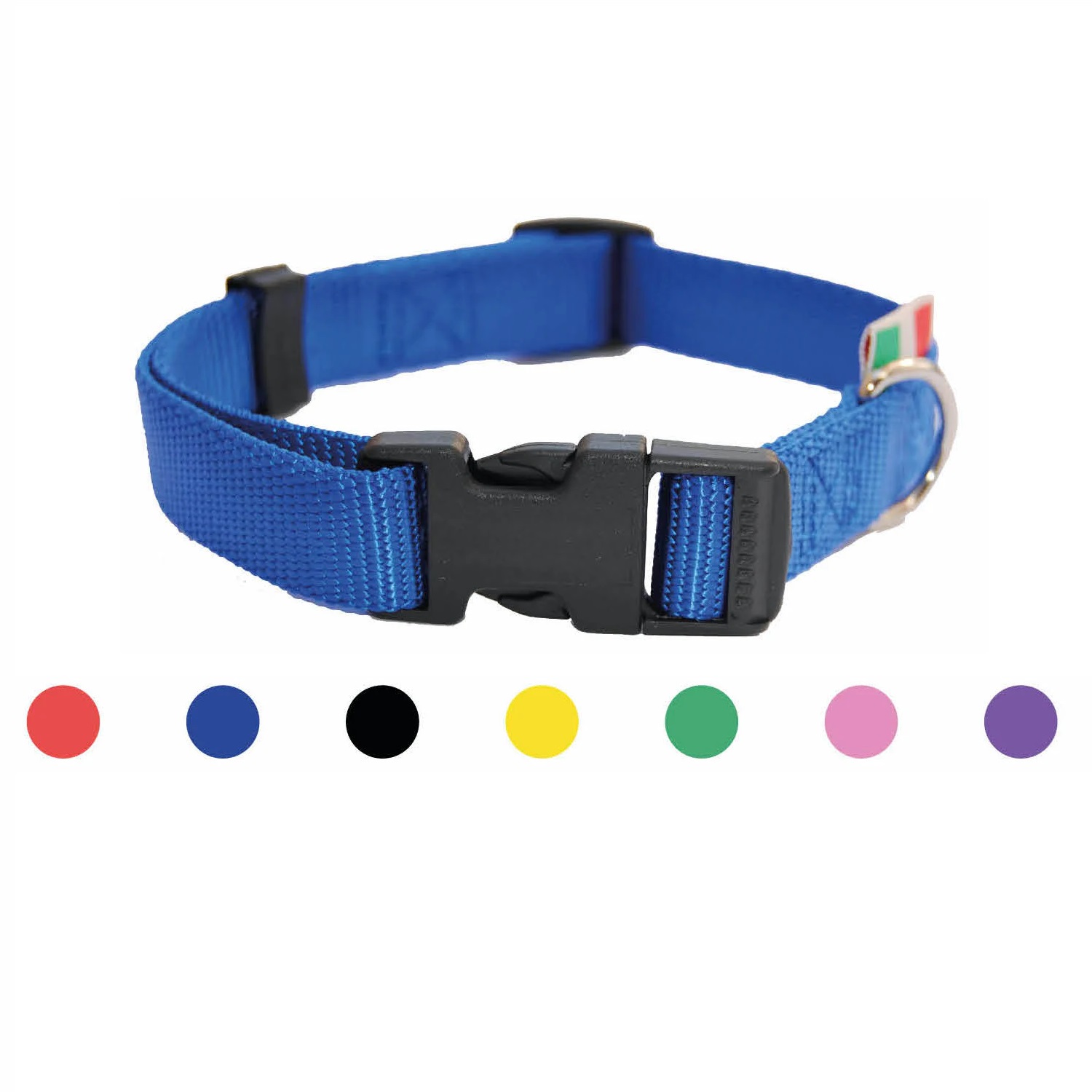 BALLATORE COLLARE SGANCIO NYLON VIOLA 20CM (REF. 352/20)