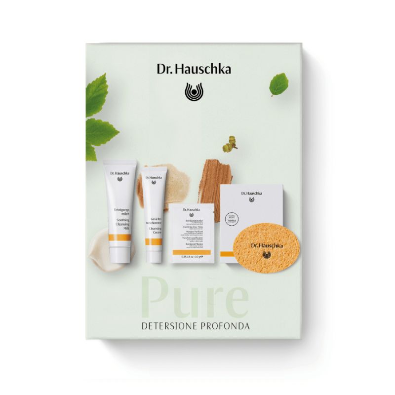 Dr Hauschka Discovery Kit Viso Detersione Profonda Pelle Mista 4 Pezzi