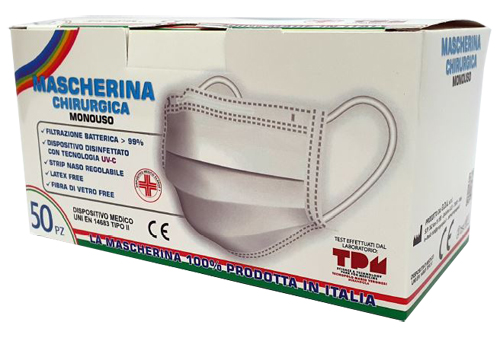 MASCHERINA CHIR MON 5*10 NERA