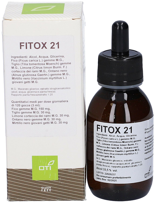 Oti Fitox 21 Gocce Integratore 100 ml Oti Fitox 21 Gocce Integratore 100 ml