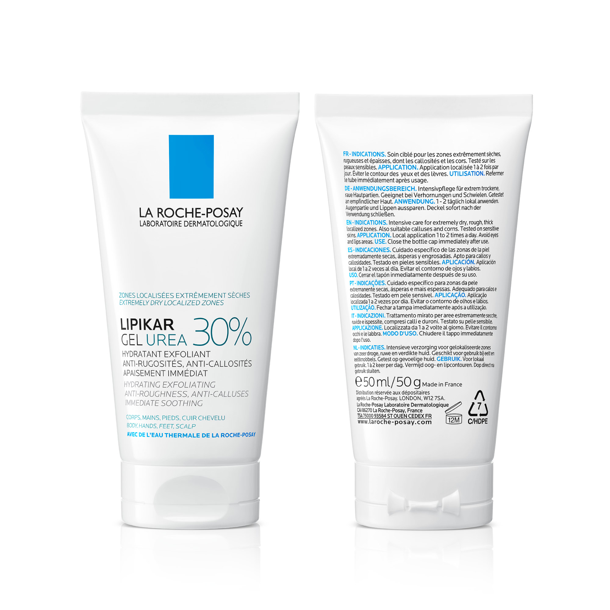 La Roche-Posay Lipikar Gel Urea 30% idratante esfoliante con Urea 30% e Niacinamide 50ml La Roche-Posay Lipikar Gel Urea 30% idratante esfoliante con Urea 30% e Niacinamide 50ml