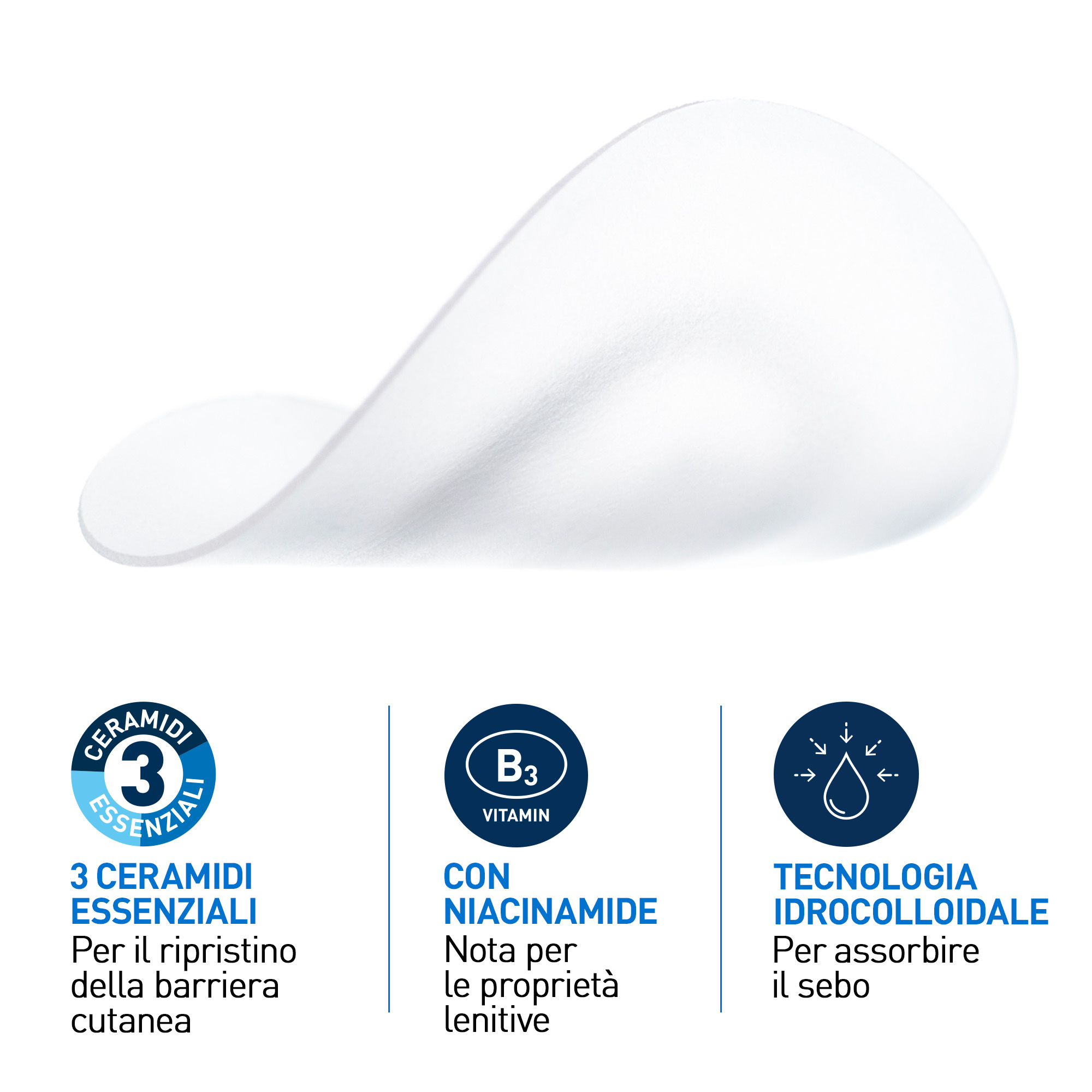 CeraVe Patches Idrocolloidali Anti Brufoli, Per Pelli a Tendenza Acneica, Trasparenti e Invisibili sulla Pelle, Non lascia segni, Con Niacinamide e 3 Ceramidi Essenziali, 22 Pezzi