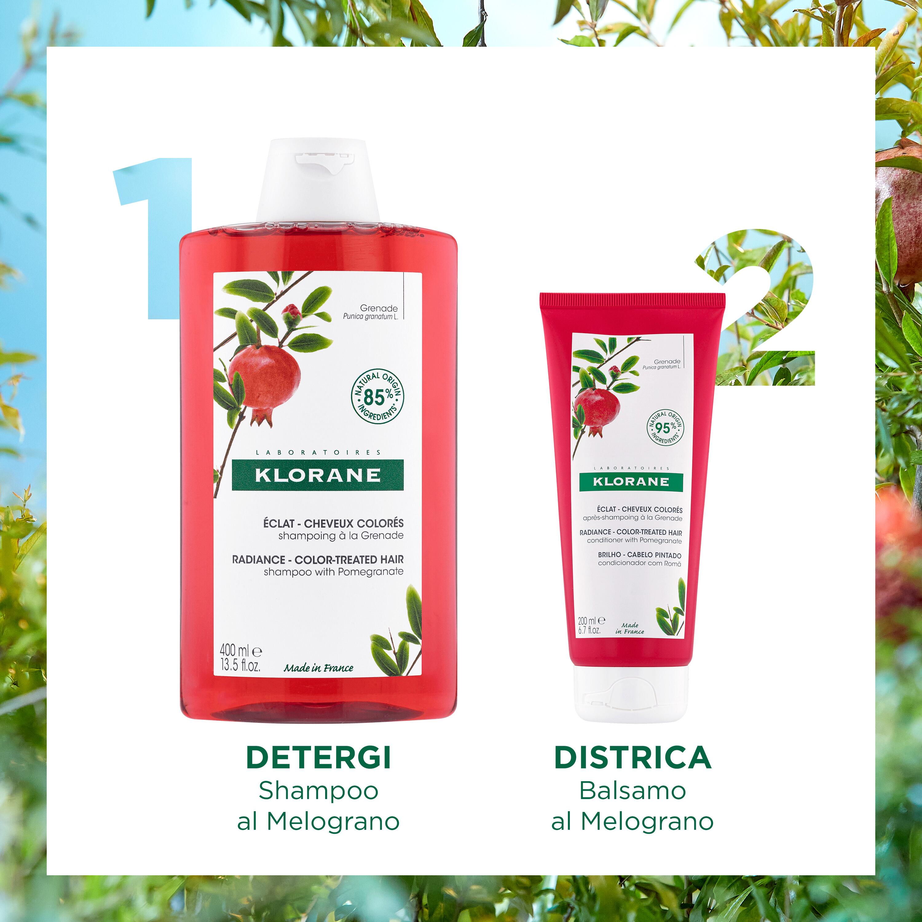 Klorane - Balsamo Al Melograno Per Capelli Colorati 200 ml
