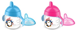 Philips Avent Tazza Con Beccuccio Decorata Azzurra 260 ml