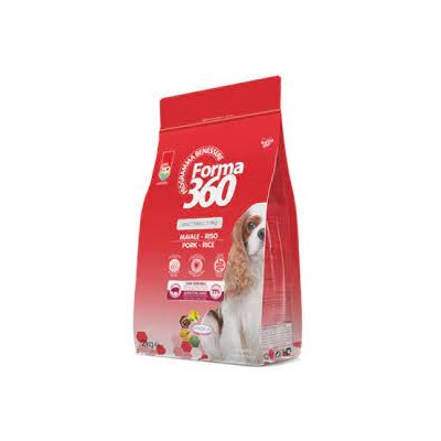 PET360 FORMA360 CANE SMALL ADULT MAIALE RISO 2KG