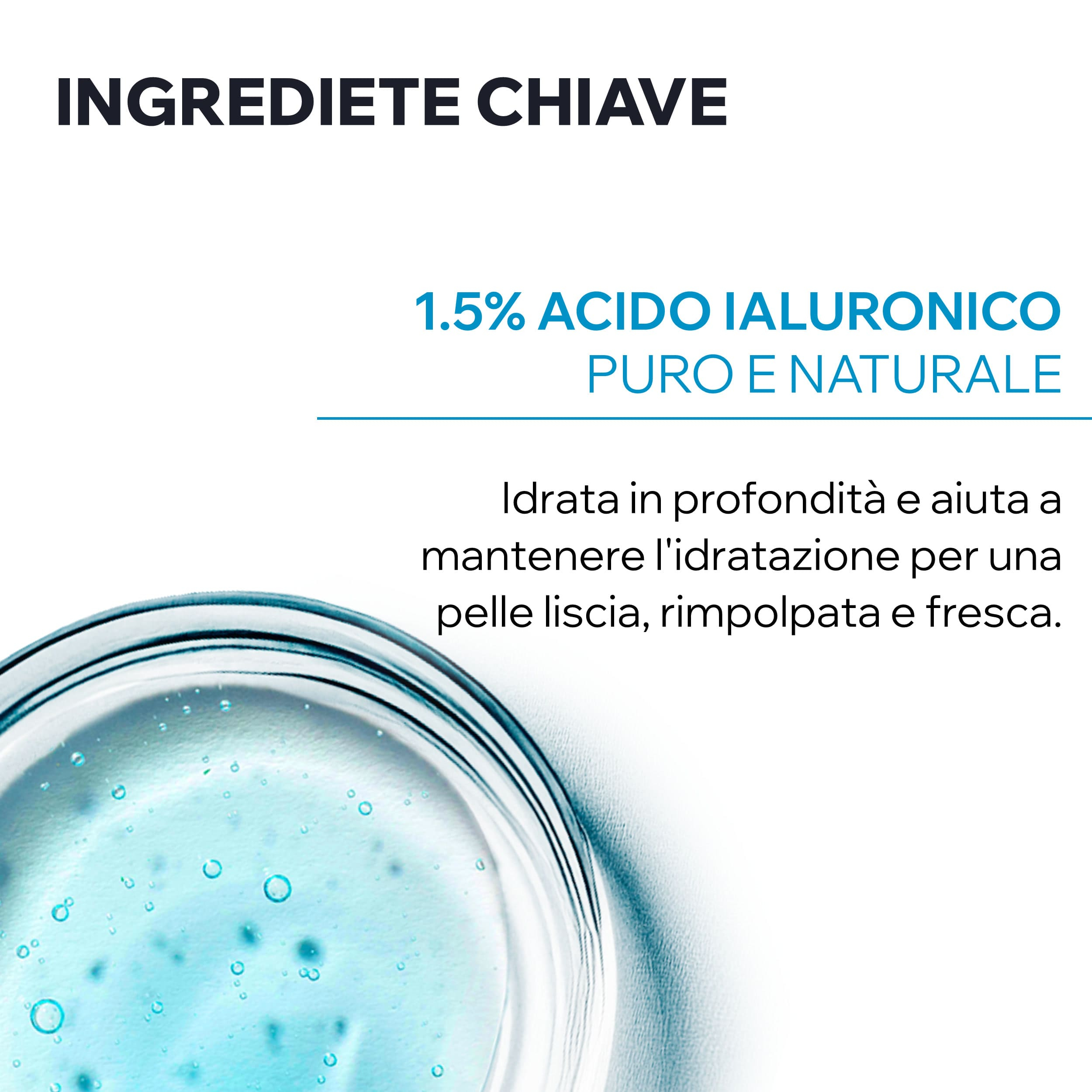 URIAGE EAU THERMALE Crema viso idratante con ACIDO IALURONICO I 24H di Idratazione, luminosità e morbidezza - 40 ml