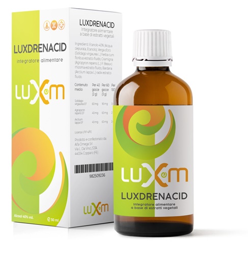 LUXDRENACID GOCCE 50ML